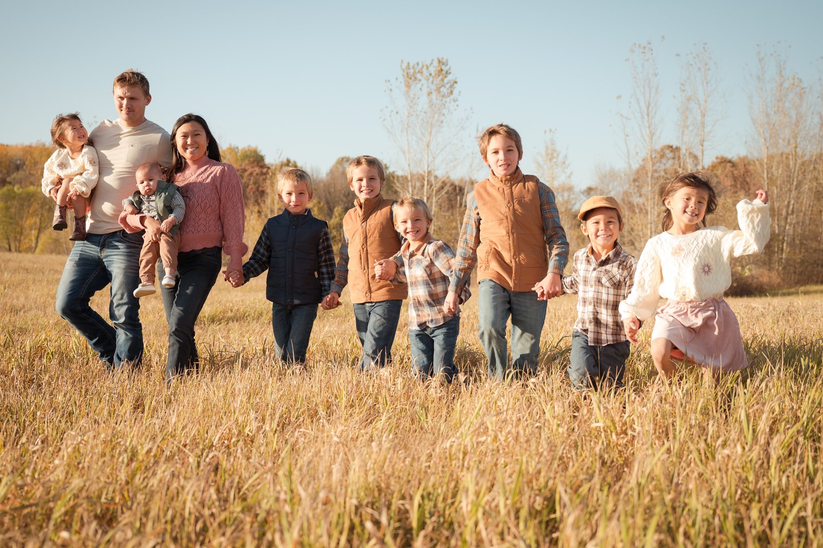 Dennis Fehr and family