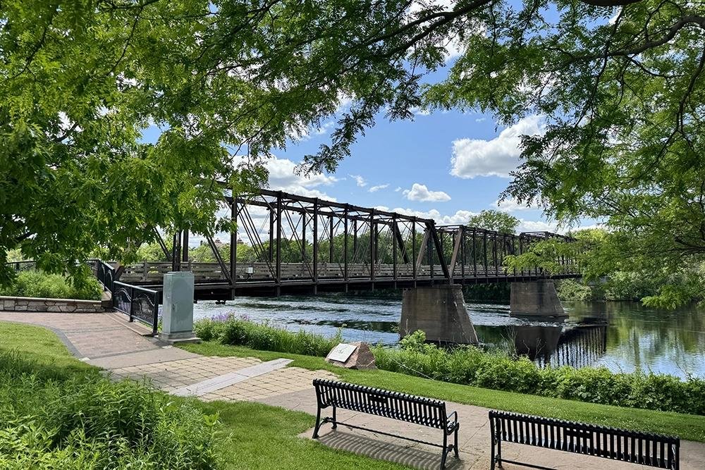 Eau Claire riverfront park
